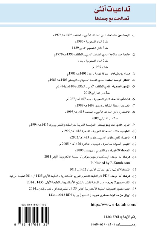 تداعيات أنثى تصالحت مع جسدها