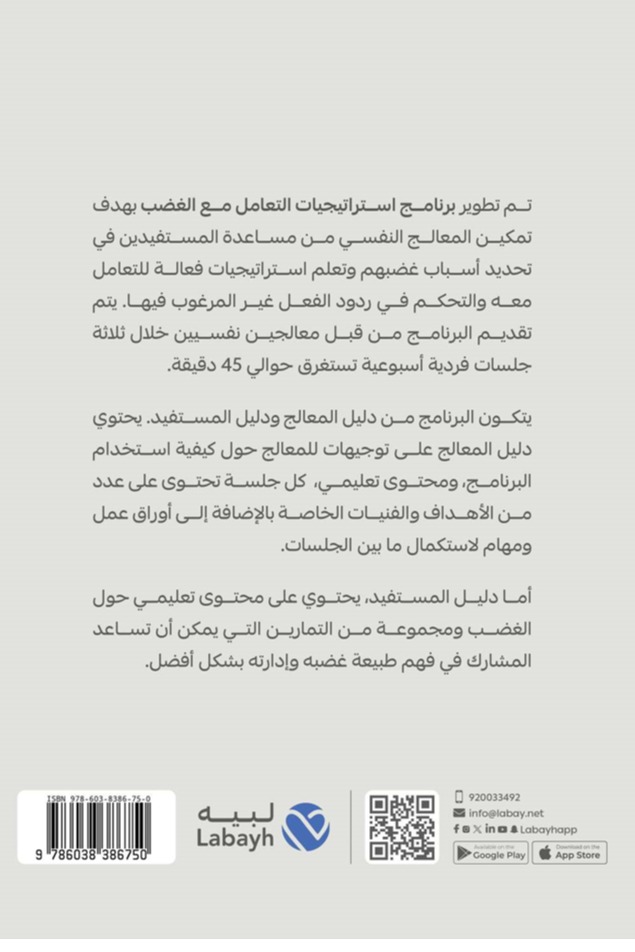 برنامج استراتيجيات التعامل مع الغضب