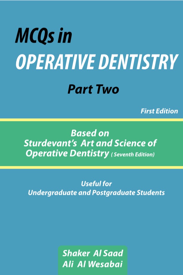 MCQs in Operative Dentistry- Part (2)